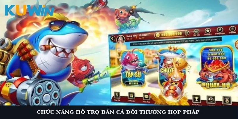 Hội viên có thể an tâm về sự hợp pháp khi săn cá